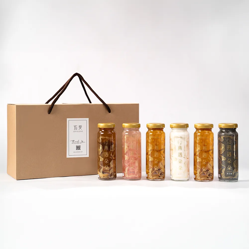【究愛燕窩】燕遇朵朵燕窩飲提盒6入130ml/瓶(送禮自用/即食燕窩/養顏美容)