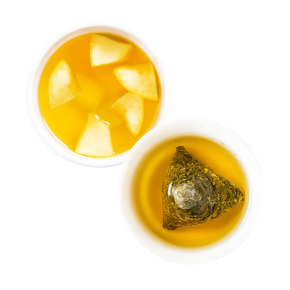 【順便幸福】桂花烏龍茶+果香綠茶各10包/袋-共4袋(烏龍 綠茶 可冷泡)