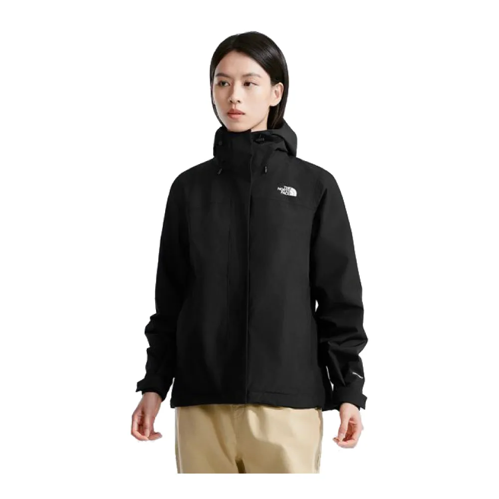 【The North Face】女 DV兩件式防水透氣刷毛保暖外套 AP《黑》8CK3/登山/衝鋒衣/風衣