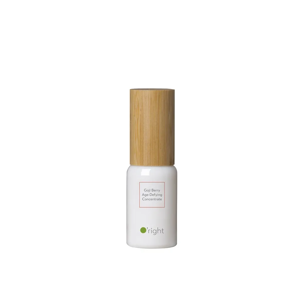【O’right 歐萊德】枸杞撫紋精華液30ml(撫平細紋 抵禦老化)