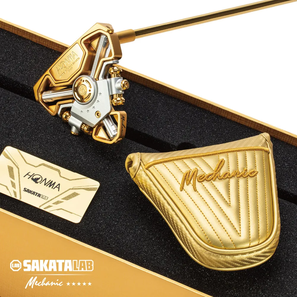 【HONMA 本間高爾夫】SAKATA LAB-MACHANIC 機甲推桿(高爾夫球桿 日本製)限定特惠