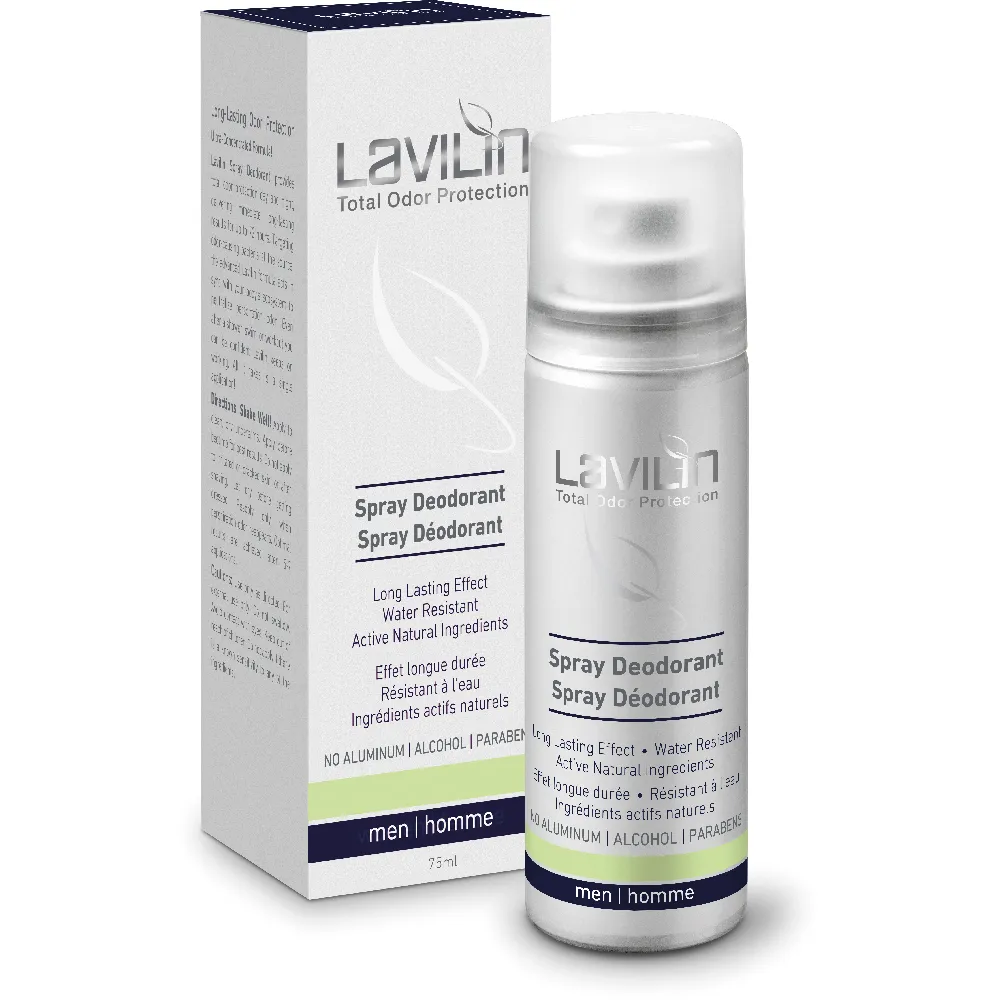 【Lavilin 蘭味蓮】全天持久淨味體香噴霧75ml(男香款)