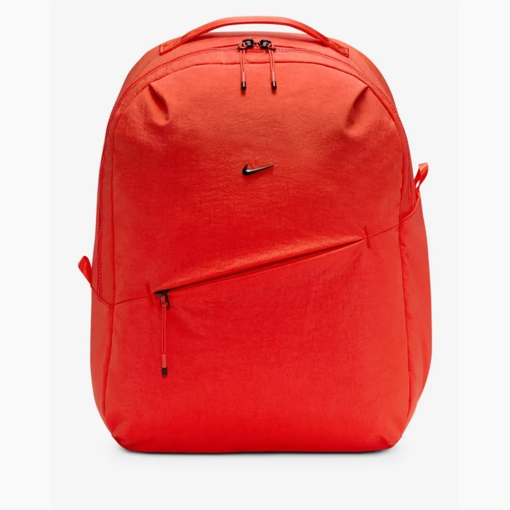 【NIKE 耐吉】運動包 後背包 書包 男女 NK AURA BKPK 紅色(HF7007633)