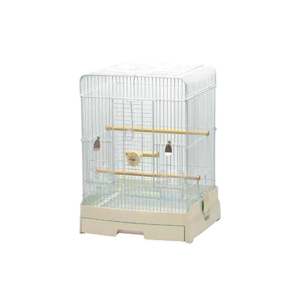 【LillipHut 麗利寶】舒適快節鳥籠 40型-白色（TM2220）