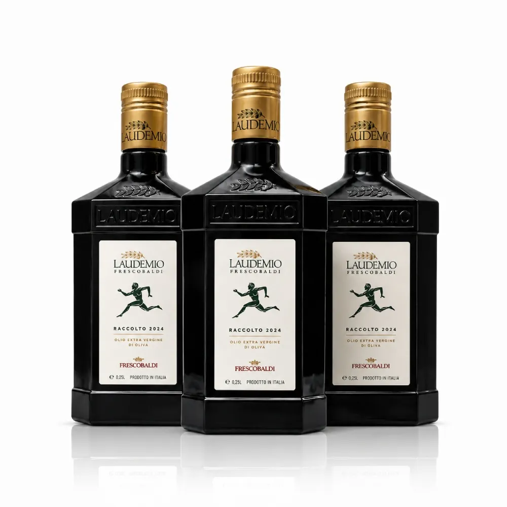 【Laudemio Frescobaldi】冷壓特級初榨橄欖油 250ml /一組3入(早摘、可生飲、酸價0.2%)雙11