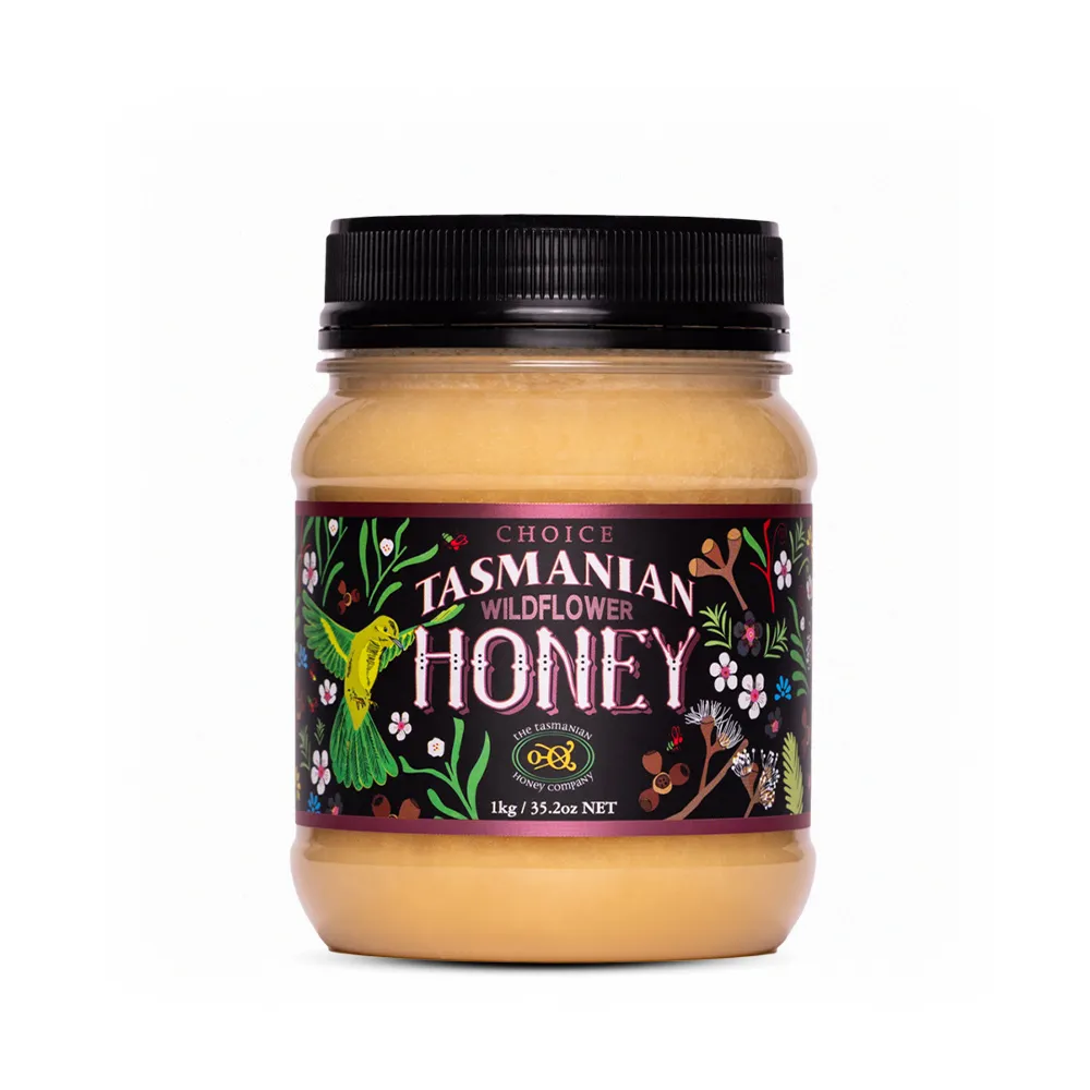 【THE TASMANIAN HONEY COMPANY】澳洲塔斯馬尼亞島野生花蜜生蜂蜜-1kg(Wild Flower)