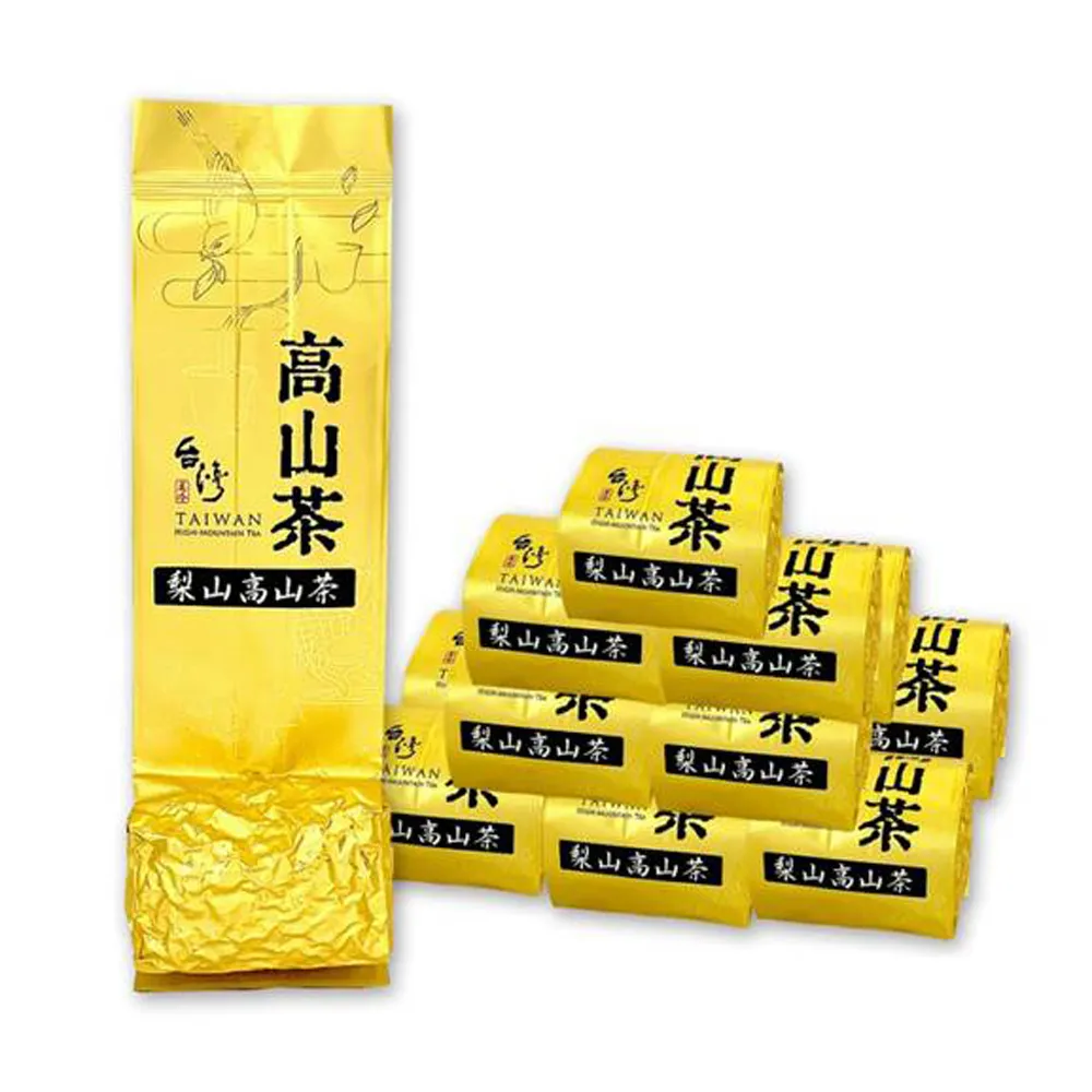 【名池茶業】梨山鮮採香凝果沁高山烏龍茶葉60gx15包(共1.5斤)