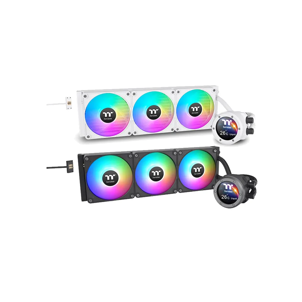 【Thermaltake 曜越】TH420 V2 Ultra EX ARGB Sync 主板連動版一體式水冷散熱器(CL-W4XX-PL14SW-A)