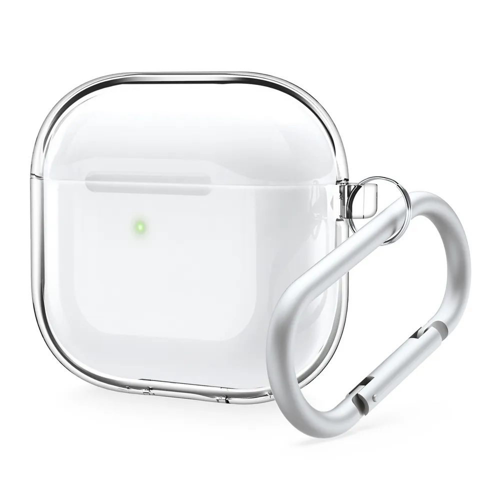 【Elago】AirPods 5/4 無痕透明保護殼 附扣環(防撞/防摔)