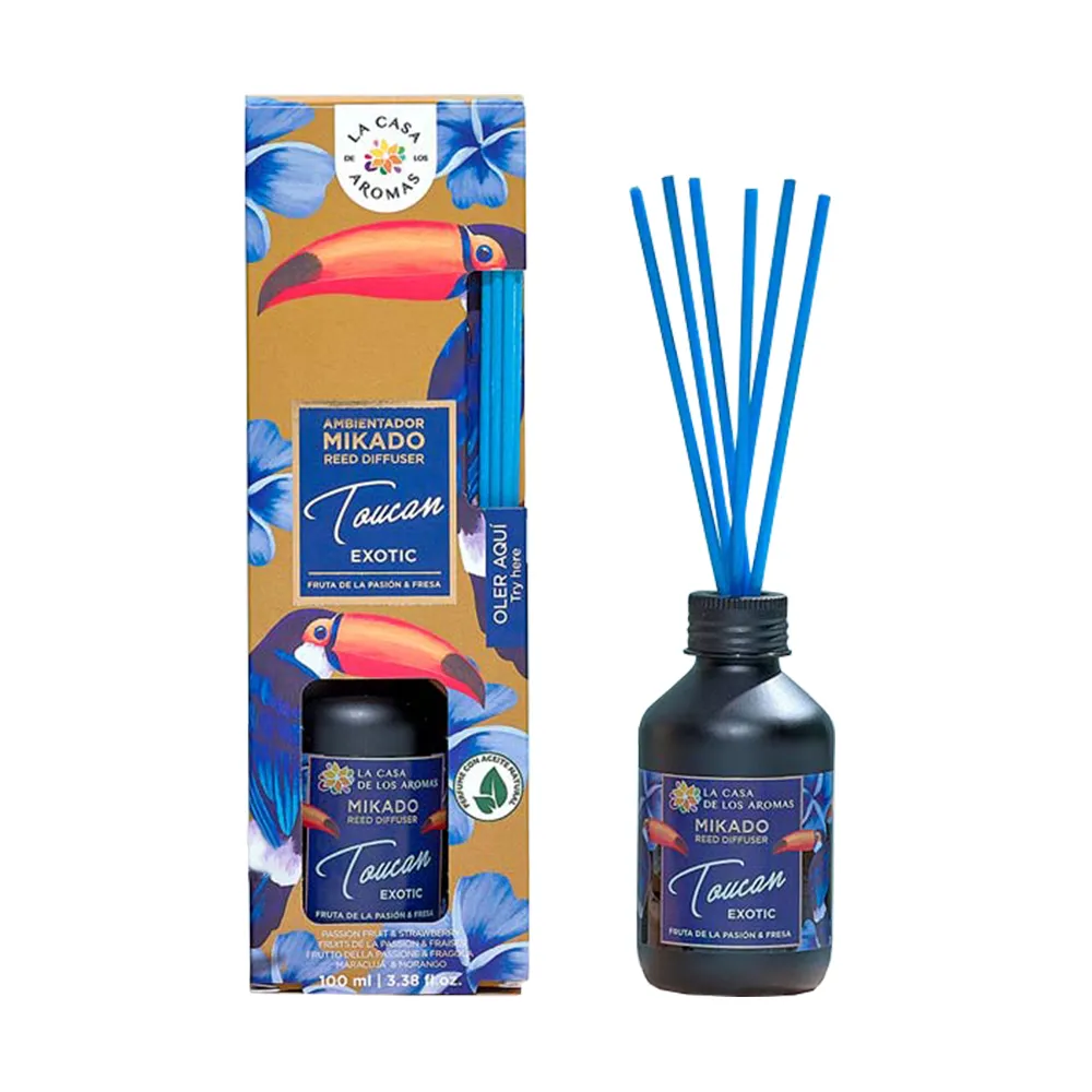 【LA CASA】西班牙叢林系擴香組-巨嘴鳥(熱帶水果與草莓) 100ml(代理商公司貨)