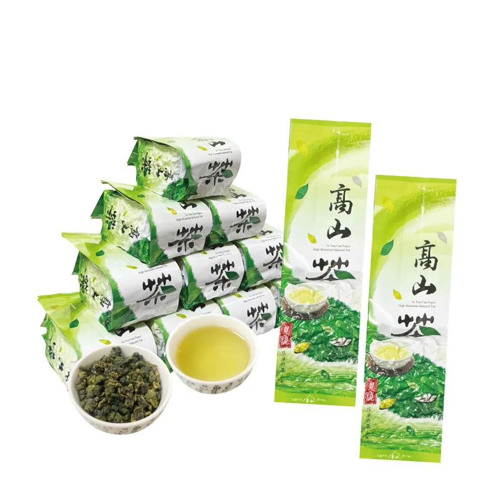 【喝茶閒閒】極品茗茶-手採高冷金萱茶葉150gx12包(3斤;無焙火)