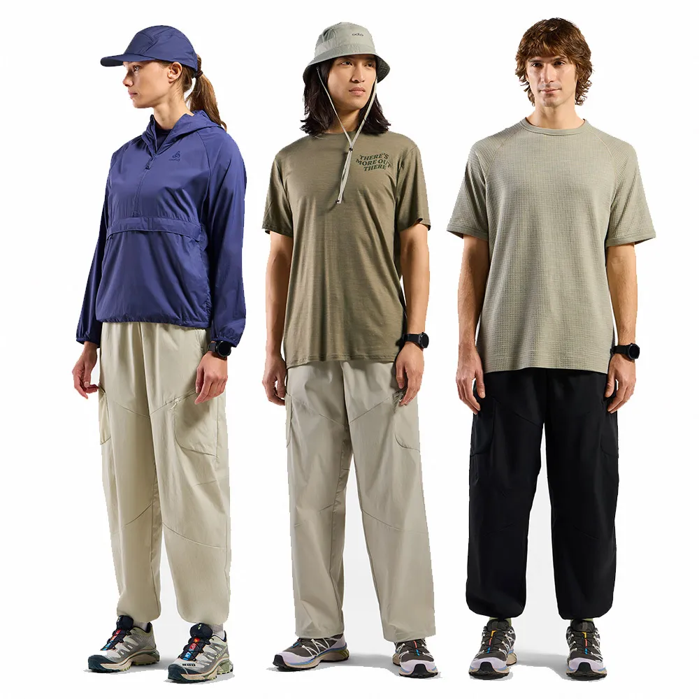 【ODLO】男 女 CARGO 工裝 彈性 長褲(登山 健行 戶外)