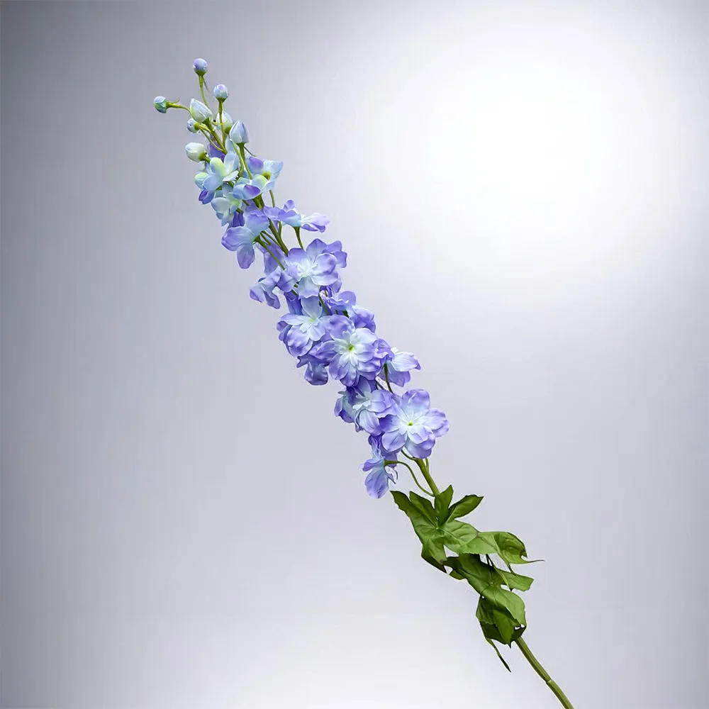 【Floral M】法式最美祝福大飛燕莫內紫仿真花花材1入組(人造花/仿真花/假花/花藝DIY/裝飾花材)