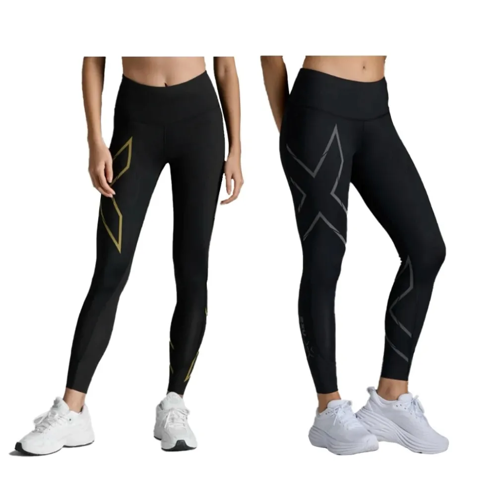 【2XU】女士 全長中腰機能口袋輕盈奔馳MCS壓縮褲 運動褲 跑步褲(兩色任選)