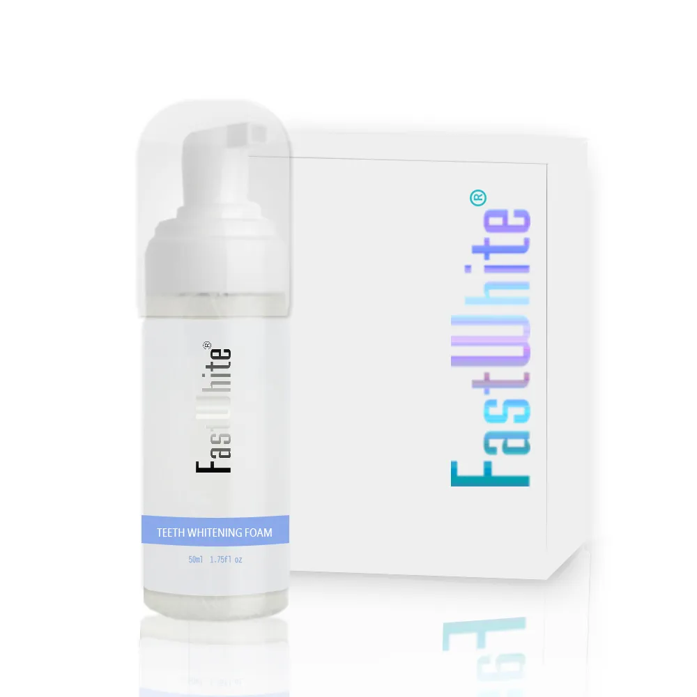 【FastWhite 齒速白】新牙齒亮白慕斯 牙刷清潔亮白雙效細緻泡沫深入齒縫邊緣(非美白貼片)