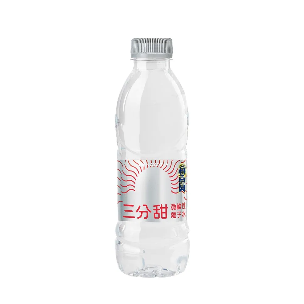 【NAYAQUA 耐雅格生技】雙11推薦-三分甜 微鹼性離子水 330mlx24入/箱(官方直營)