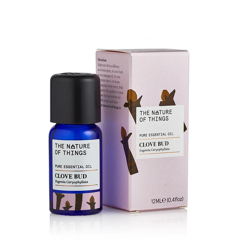 【愛爾蘭-自然之事】100%有機丁香單方純精油12ml 溫暖辛辣果香(振奮心情☆舒緩鬱結☆淨化防護)