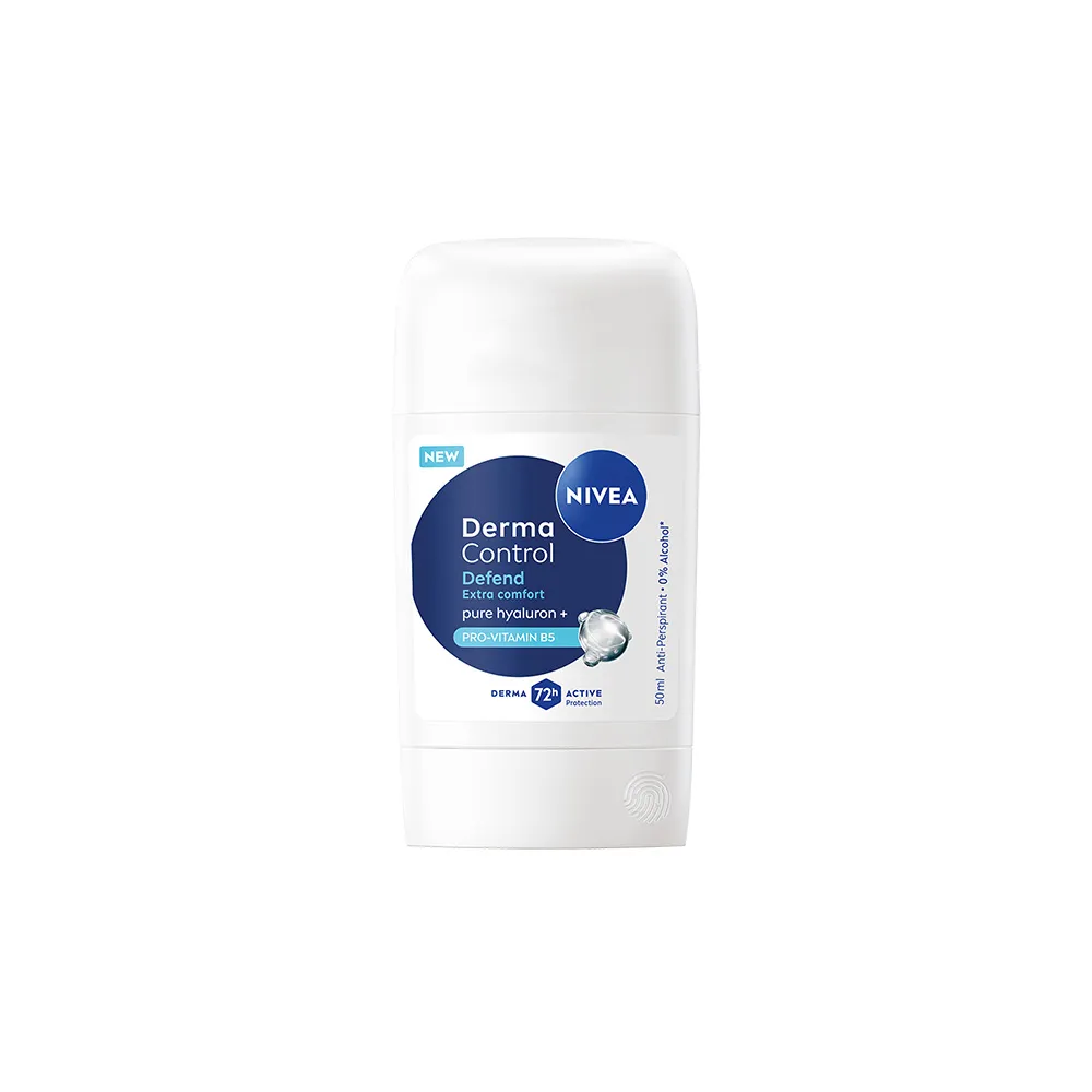 【NIVEA 妮維雅】新品上市★玻尿酸養膚撫紋止汗乳膏50ml(體香膏/腋下美白)