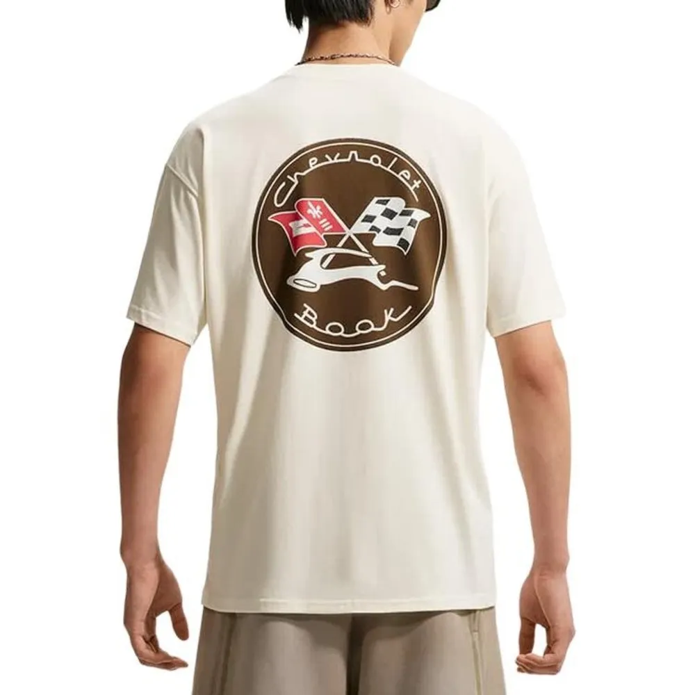 【NIKE 耐吉】AS DB M NK TEE LSE CHVY IMPALA 短袖 短T 米色 男款 運動上衣 IV5509-133