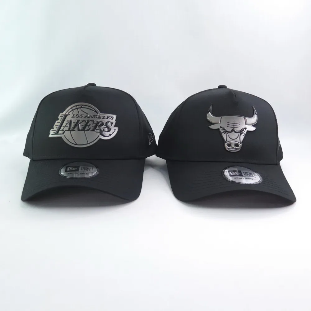【NEW ERA】NBA球帽 940EF METALLIC EFRAME 運動休閒帽 (NE6077186-湖人/公牛)