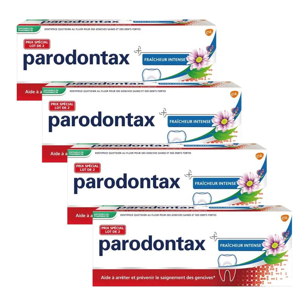 【Parodontax 牙周適】牙齦護理牙膏 潔淨清新(120g X 8入)