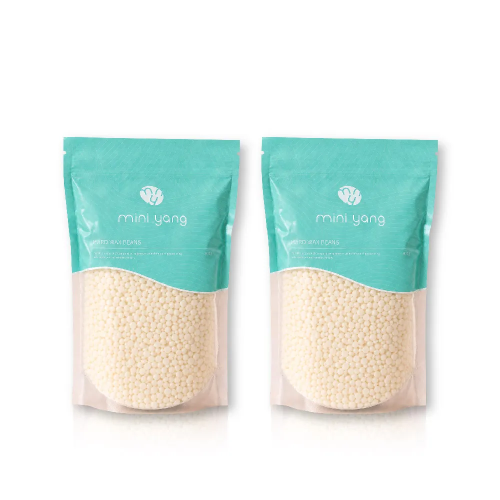 【MINI YANG】熱蠟除毛 職人果凍蠟豆500克 2入組(全新升級配方 除毛效果up 延展性up)