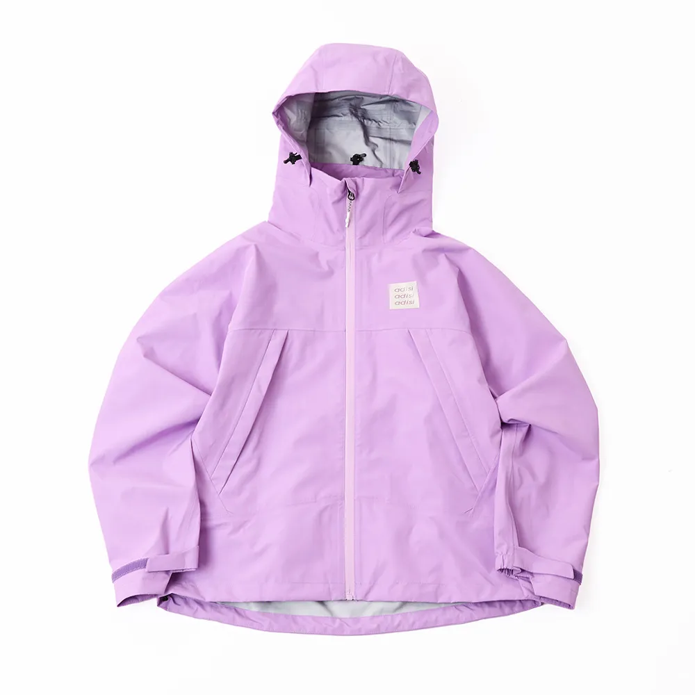 【ADISI】女輕薄3L防水透濕超透氣耐磨登山外套 AJ2691053 頁岩紫 S-2XL｜防水外套 防風 防潑水 超撥水
