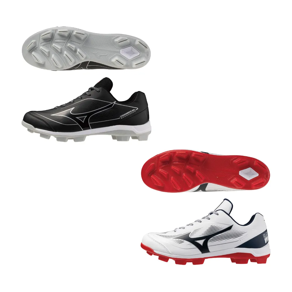 【MIZUNO 美津濃】CUSHIONREVO DIAMOND 男款 棒壘球鞋 11GP2560XX（任選一雙）