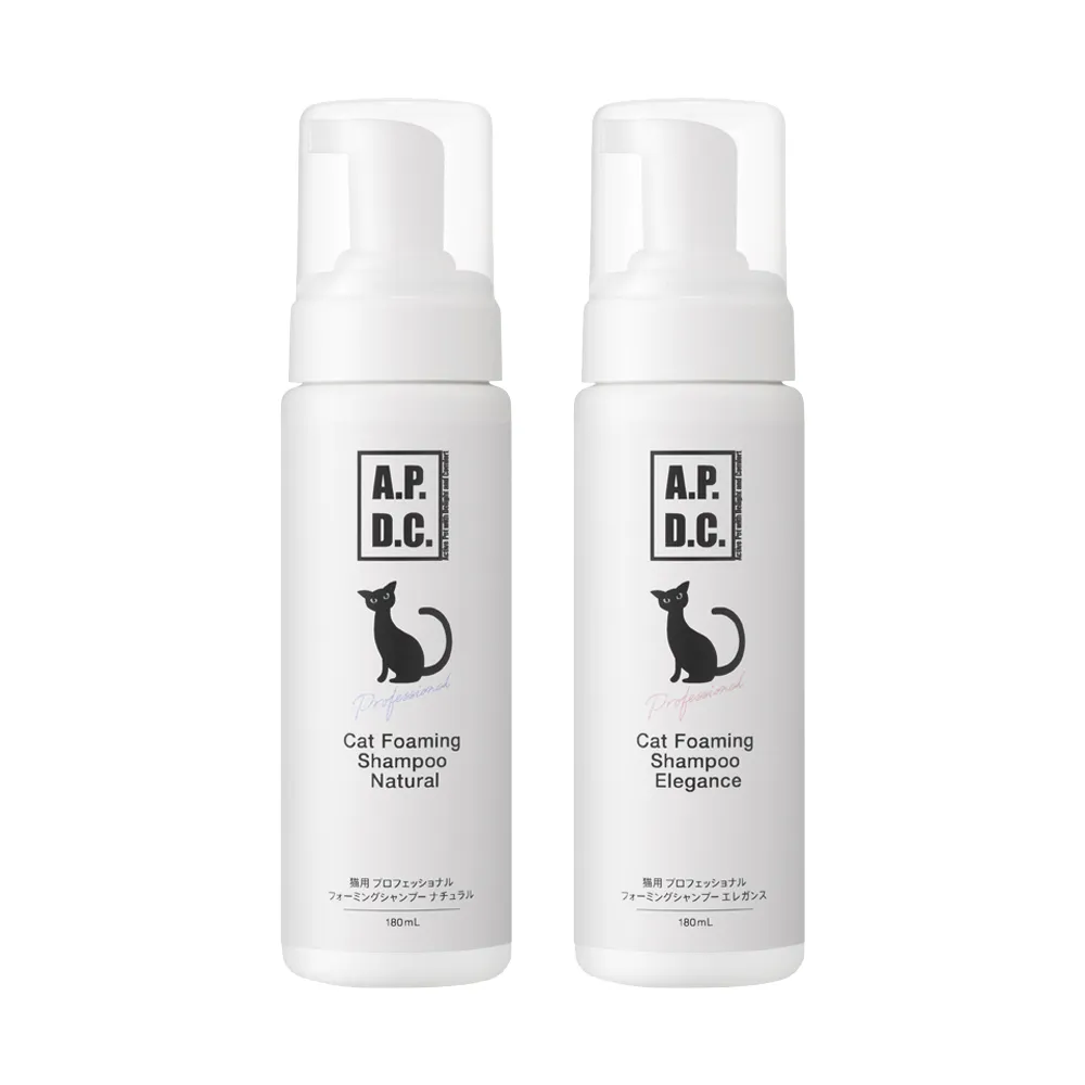 【APDC】泡泡貓-無香味/玫瑰香 180ml 貓咪乾洗澡(寵物乾洗泡泡洗 不須沖水洗劑 貓咪洗劑沐浴乳洗毛精)