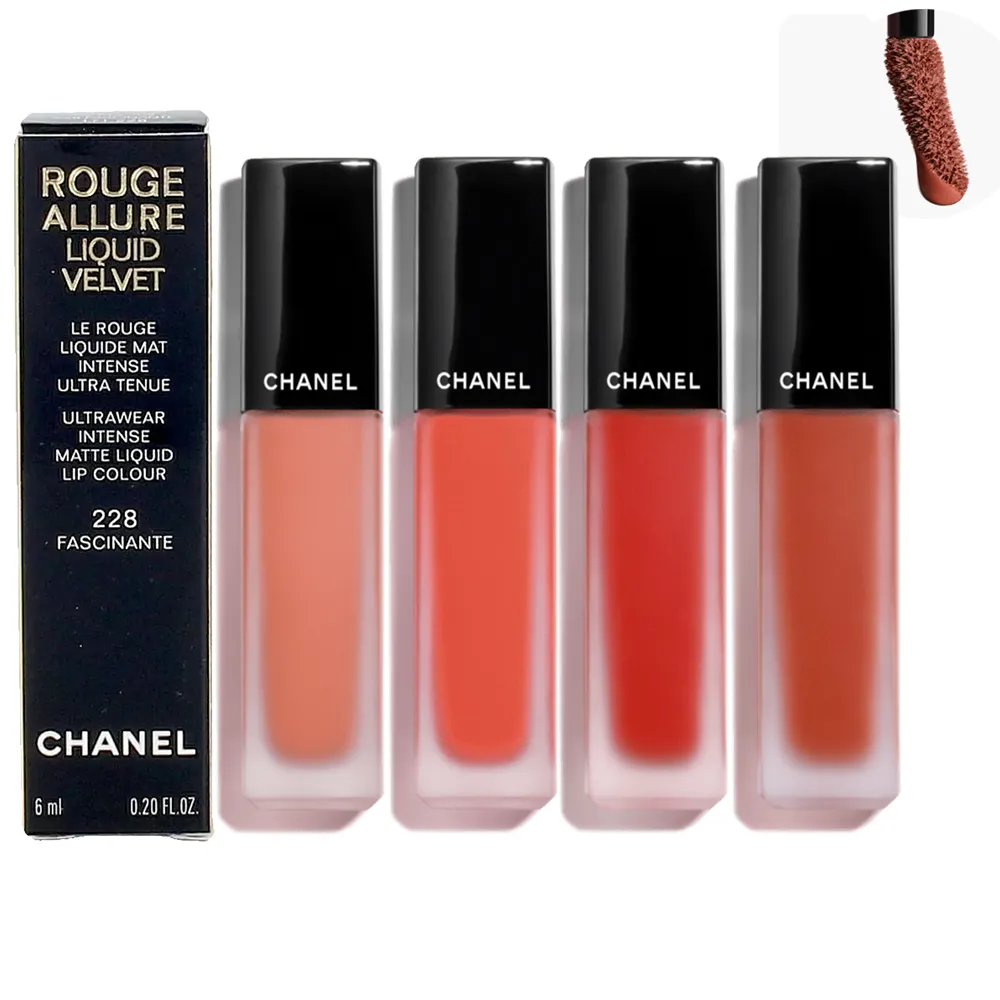 即期品【CHANEL 香奈兒】超炫耀柔霧唇露6ml任選1入(202神秘/214悸動/224熱情/228迷人-國際航空版)