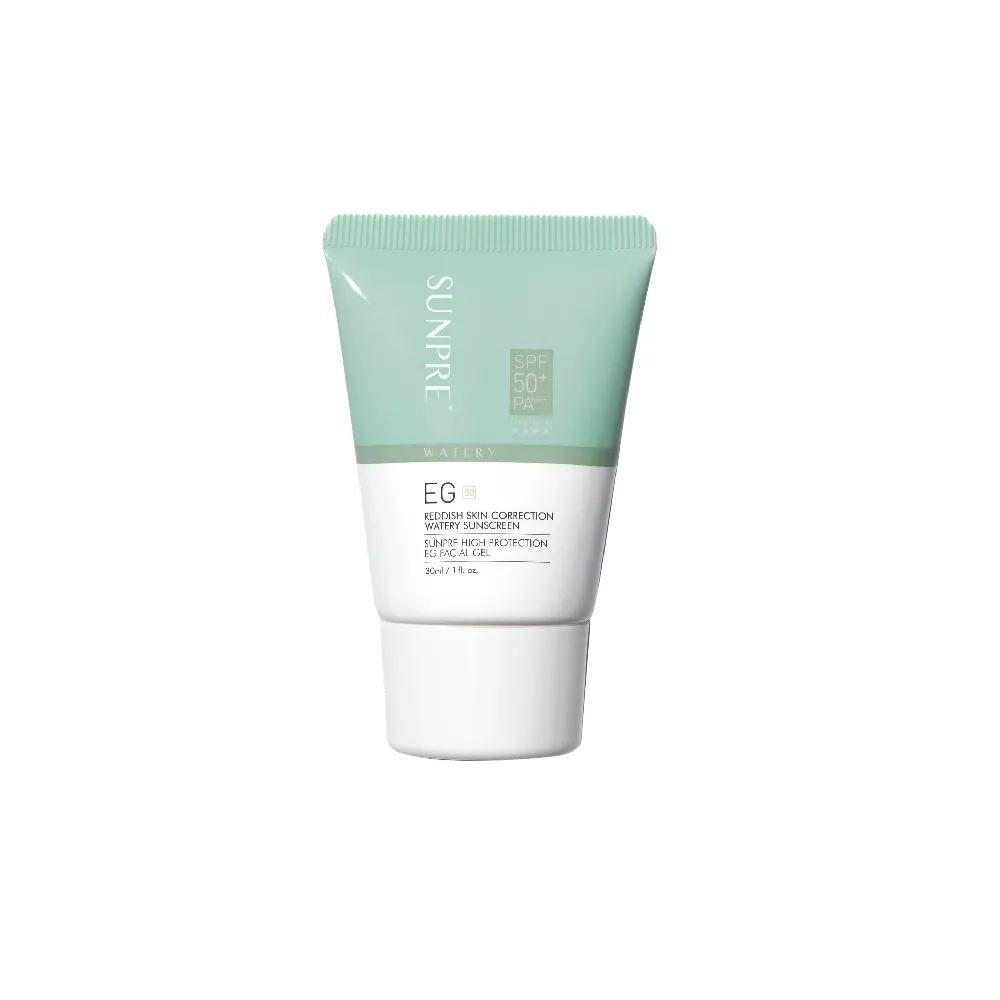 【荷麗美加】上麗EG祛紅校色防曬 30ml(SPF50+/PA++++/泛紅痘肌/綠色防曬)