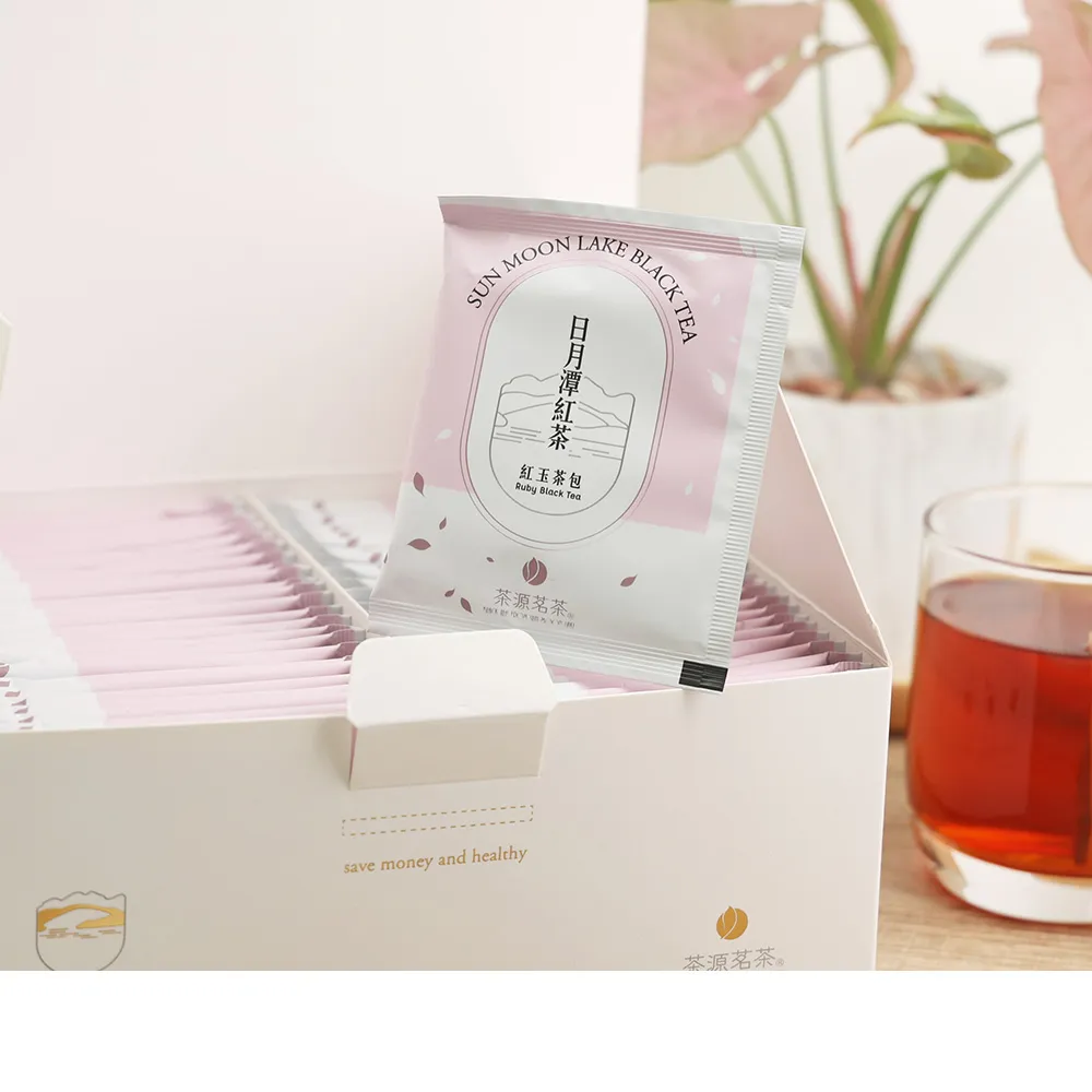 【茶源茗茶】小農直送日月潭紅茶包 禮盒 台茶18 紅玉紅茶包2.5克x50入(中秋禮盒;日月潭紅茶)