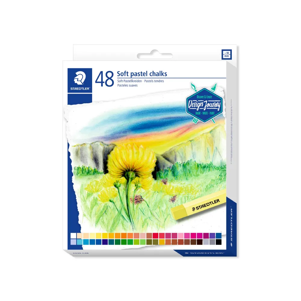 【STAEDTLER 施德樓】施德樓 金鑽專家級粉彩48色組 MS2430C48