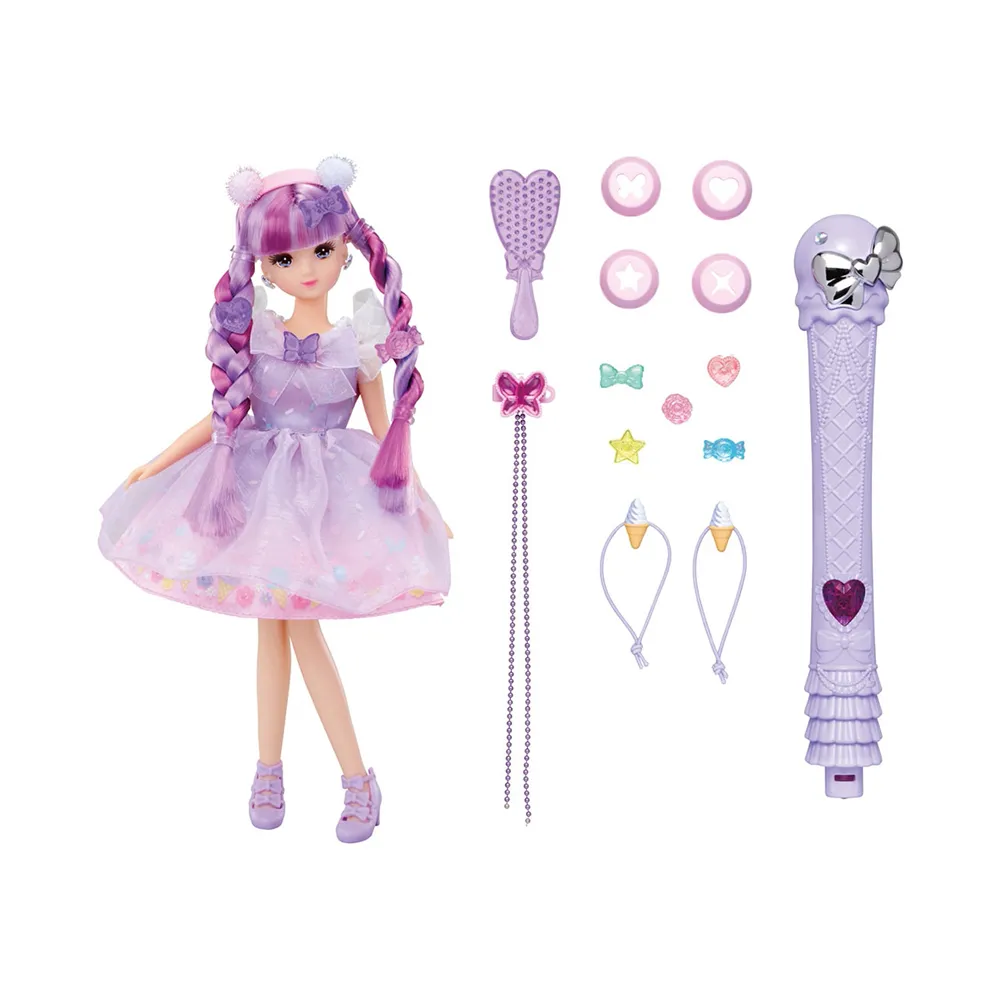 【TAKARA TOMY】Licca 莉卡娃娃 粉彩冰淇淋變髮小萌娃娃