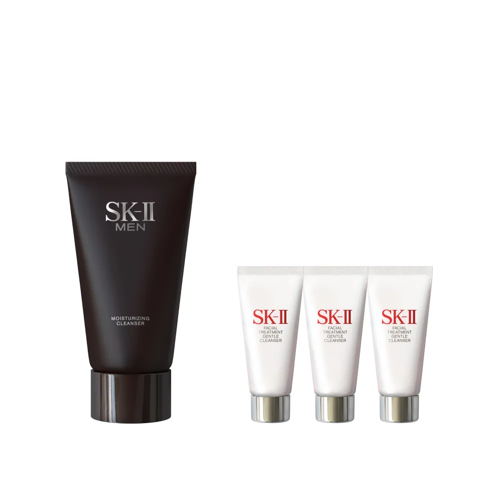 【SK-II】官方直營 男士活能保濕潔面乳 120g(男士/保濕/洗面乳/雙11)