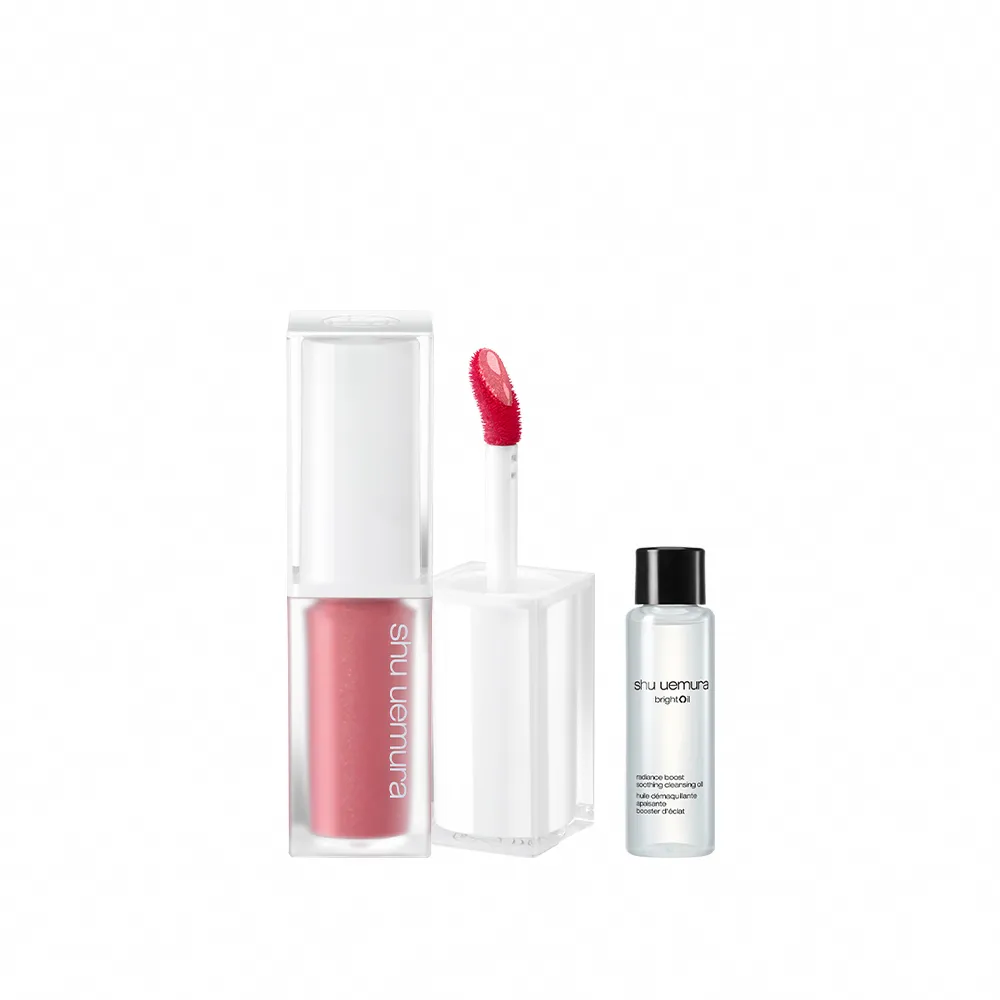 【Shu uemura 植村秀】官方直營 無色限透光嫩唇露(Shu uemura/小白管/水潤唇彩