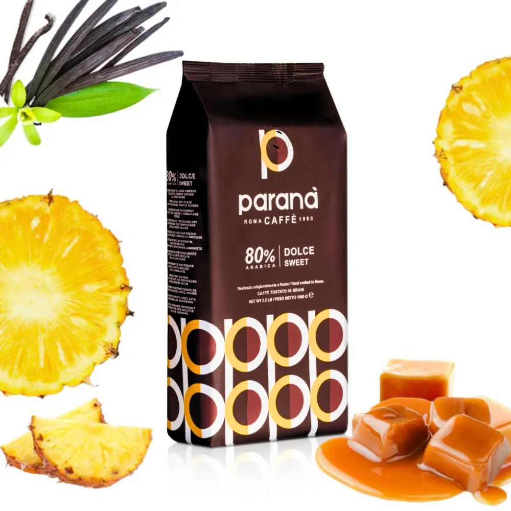 【PARANA  義大利金牌咖啡】金牌獎百年傳奇濃縮精品咖啡豆1公斤(新鮮進口、歐洲咖啡品鑑協會金牌獎)