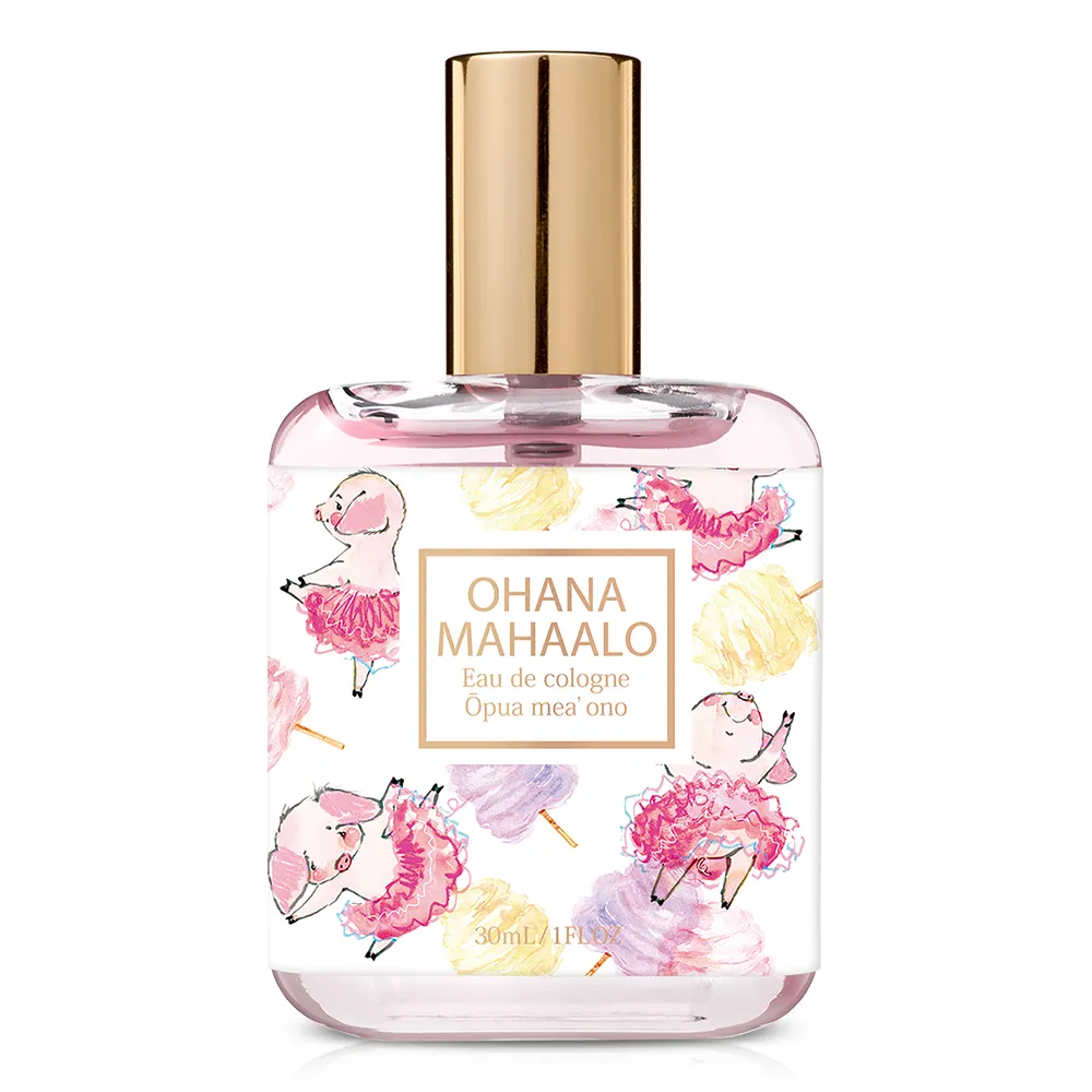 【OHANA MAHAALO】珍豬粉櫻輕香水30ml(專櫃公司貨)