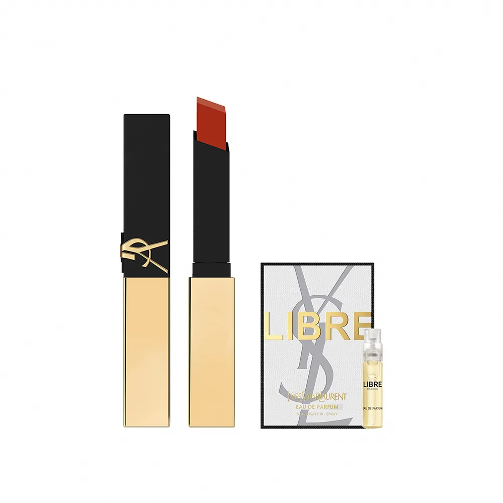 【YSL】官方直營 奢華煙管柔霧唇膏(任選1款)