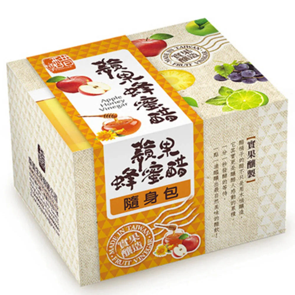 【醋桶子】果醋隨身包6盒任選(鳳梨/蘋果蜂蜜/梅子/檸檬/葡萄/綜合水果/漢方油切)