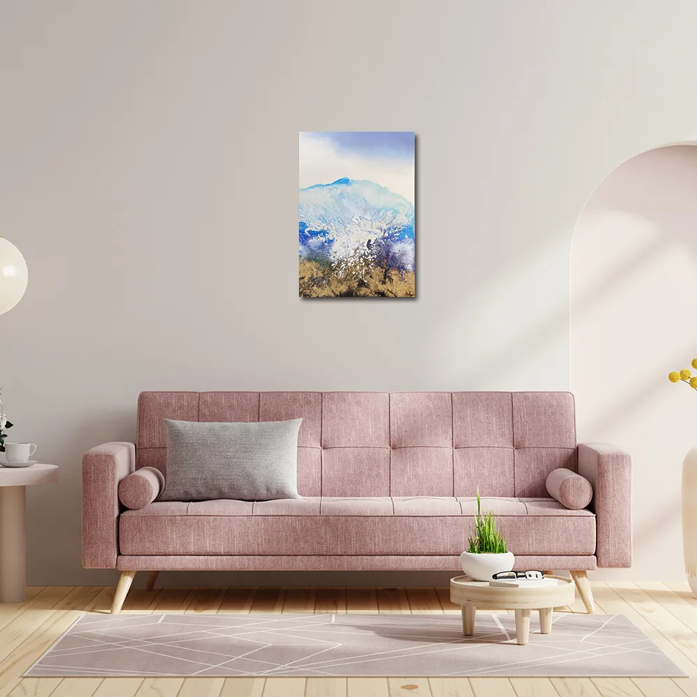 【御畫房】當代國家級展覽畫家 抽象系列手繪油畫70×100cm(DB-153)