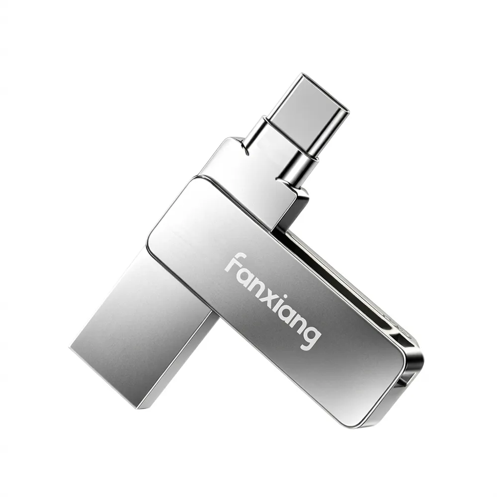 【FANXIANG 梵想】F386 256GB蘋果iPhone雙頭隨身碟2026新版APP支援iphone15-18及安卓手機及電腦