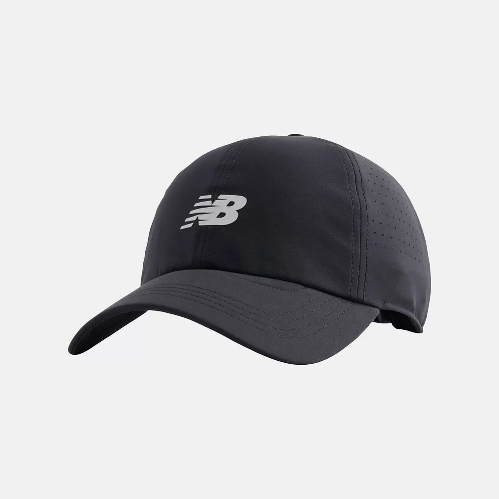 【NEW BALANCE】NB Hat 休閒帽  棒球帽 鴨舌帽 透氣 運動 男款 女款 黑色(LAH00143BK-F)