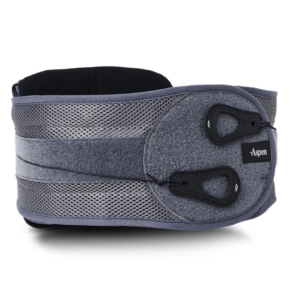 【Aspen 耶思本】美國 Aspen FLX 627 Lumbar 短硬背架(單一尺寸 腰圍 28-54 吋皆適用)