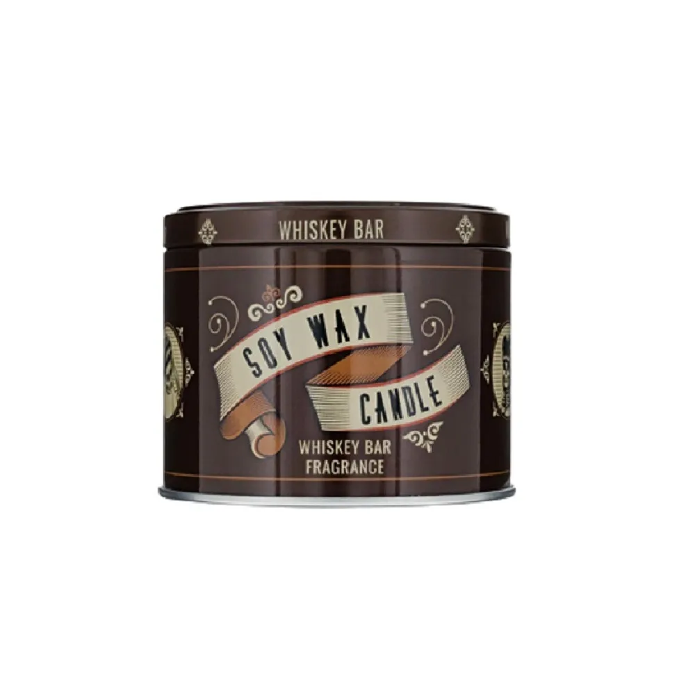 【Suavecito 骷髏頭】Whiskey Bar Soy Wax Candle深培威士忌香氛蠟燭(6oz/170g)