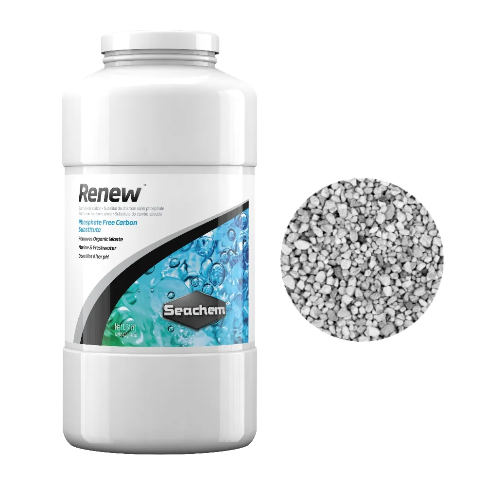 【Seachem 西肯】多功能吸附劑 1000ml 吸氨吸亞硝酸等Renew 1L(有效吸附NO3、NO2、NH4/N6087)