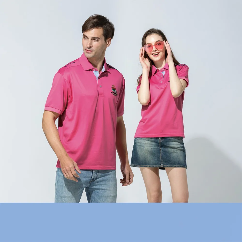 【Pro Dormy】普多力 台灣製 男款 中性版 女款 短袖上衣 休閒POLO衫 高爾夫球衫(彈性 排汗)