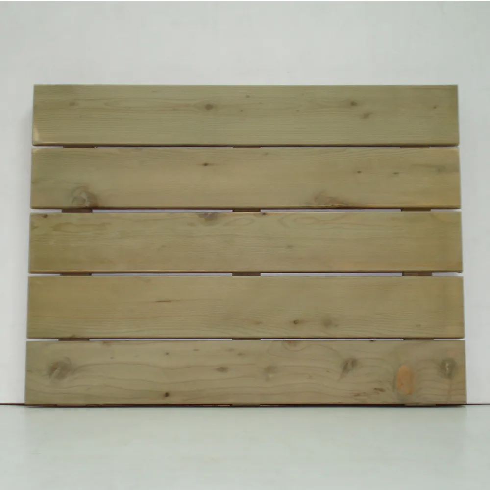 【沃克嚴選】北美鐵杉-陽台踏板 60*45*3.8cm 單片