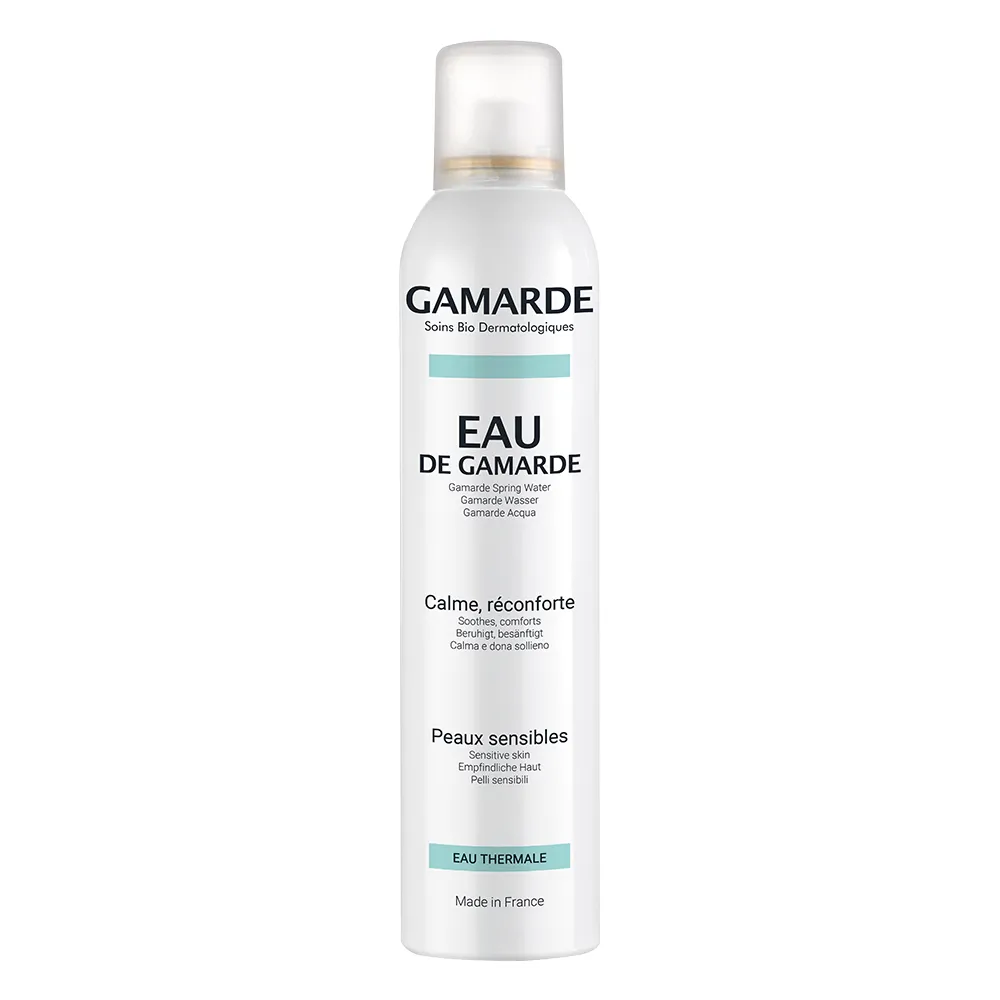 【GAMARDE 珂瑪德】舒緩活泉噴霧 250ml(歐盟雙有機認證 敏感肌 活泉水噴霧 鎮定舒緩肌膚不適)