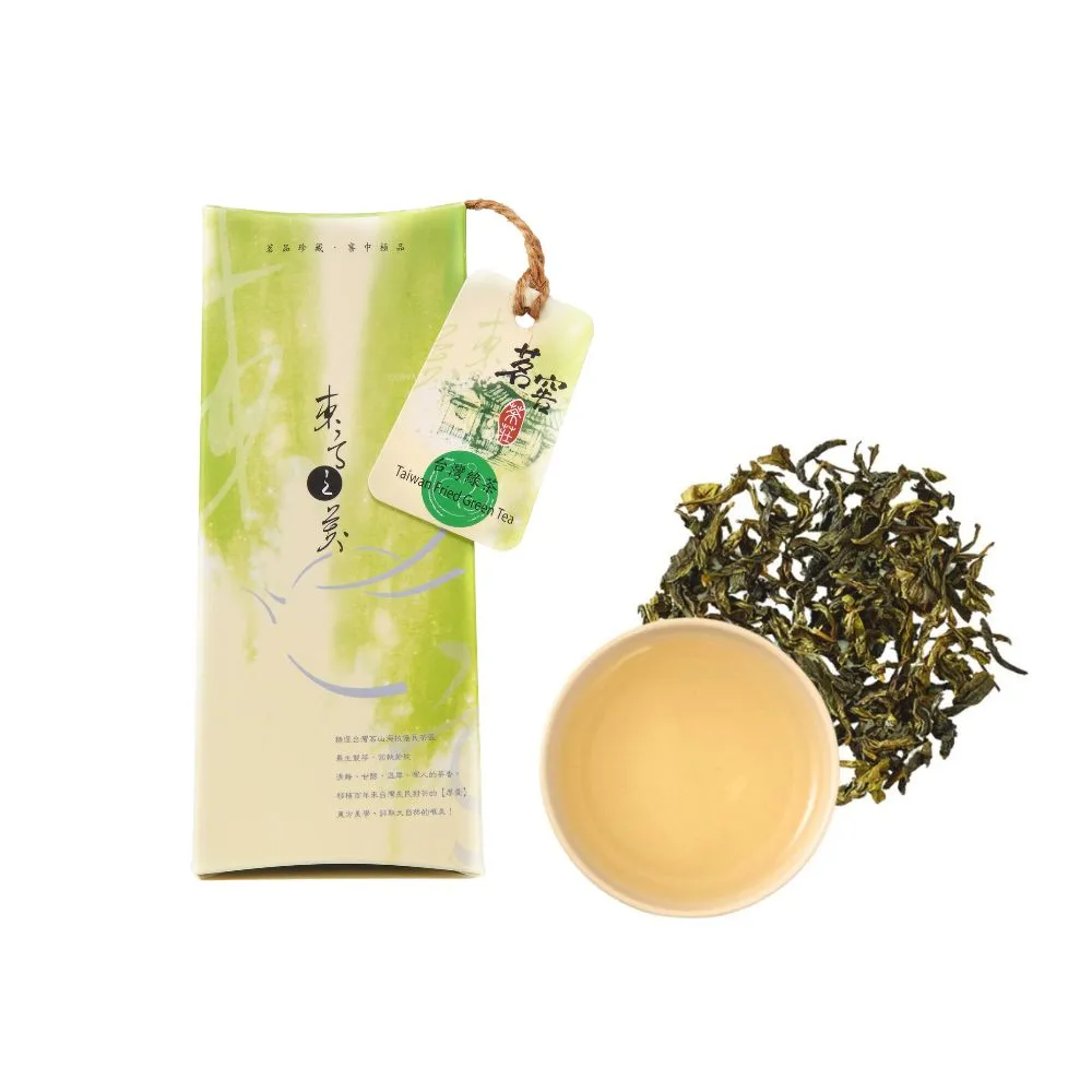 【CAOLY TEA 茗窖茶莊】台灣綠茶茶葉50g(青心柑種)